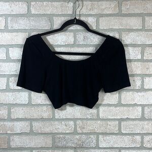 Basic Bxxch Open Back Crop Top- Size L